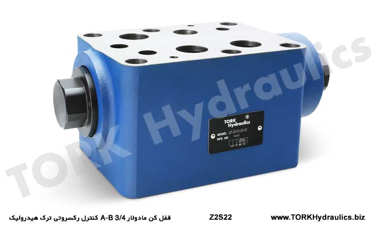 قفل کن مادولار 3/4 A-B کنترل رکسروتی ترک هیدرولیک, Modular lock 3/4 A-B Rexroti hydraulic crack control