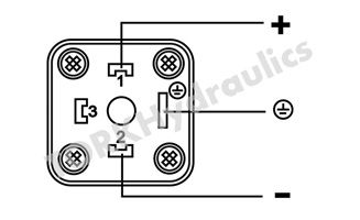 DC solenoid valve Junction box