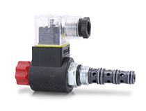 Hydraulic proportional valves - Hydraulic proportional valve accessories - شیرکارتریجی ضربدر موازی SV08-41 ترک هیدرولیک (با بوبین)- Hydraulic radiosing -