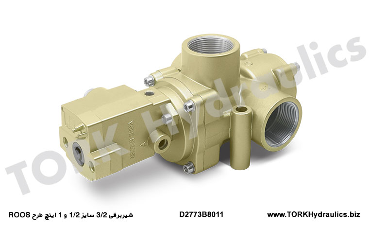 شیربرقی رس 3/2 سایز 1/2 و 1 اینچ ترک هیدرولیک, Глиняный электрический клапан 3/2, размер 1/2 и 1 дюйм, гидравлическая трещина