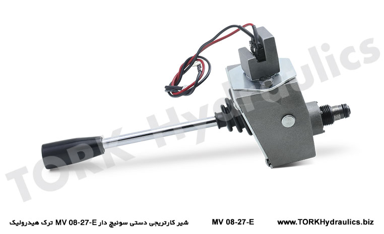 شیر کارتریجی دستی سوئیچ دار MV 08-27-E ترک هیدرولیک, شیر کارتریجی دستی سوئیچ دار MV 08-27-E ترک هیدرولیک