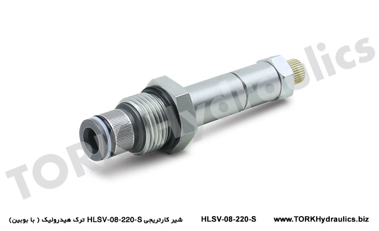 شیر کارتریجی HLSV-08-220-S ترک هیدرولیک ( با بوبین), شیر کارتریجی HLSV-08-220-S ترک هیدرولیک ( با بوبین)