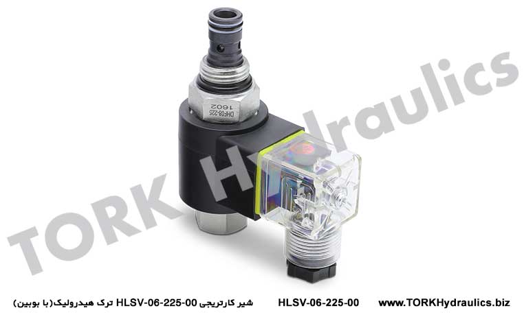 شیر کارتریجی, HLSV-06-225-00 cartridge valve hydraulic crack (with coil)