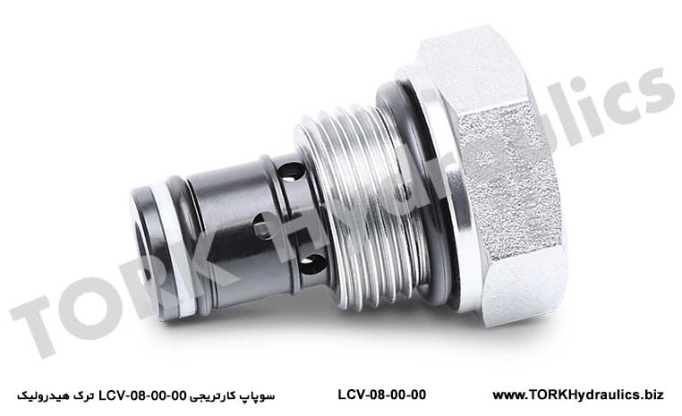 سوپاپ کارتریجی LCV-08-00-00 ترک هیدرولیک, 插装阀#Válvula de cartucho#Kartric klapan