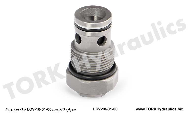 سوپاپ کارتریجی LCV-10-01-00 ترک هیدرولیک, Vanne à cartouche hydraulique LCV-10-01-00#Hidravlik kartric klapan