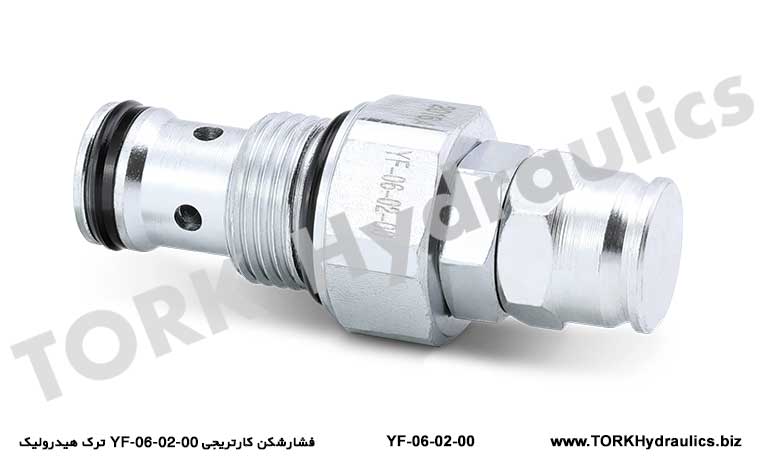 فشارشکن کارتریجی YF-06-02-00 ترک هیدرولیک, Hydraulischer Patronenbrecher YF-06-02-00