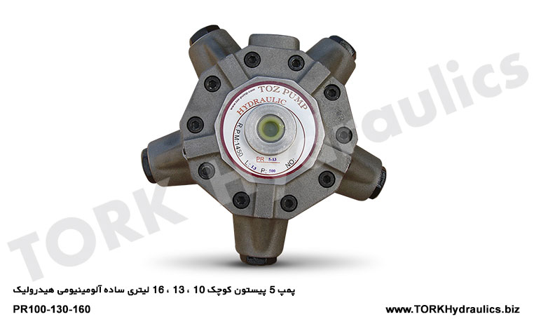 پمپ 5 پیستون کوچک 10 ، 13 ، 16 لیتری ساده آلومینیومی هیدرولیک, پمپ 5 پیستون کوچک 10 ، 13 ، 16 لیتری ساده آلومینیومی هیدرولیک توز ایران