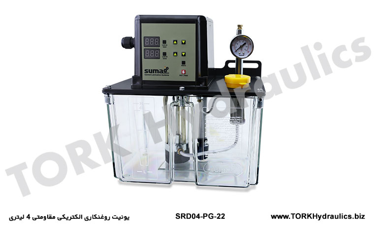 یونیت روغنکاری الکتریکی مقاومتی 4 لیتری, 4 liter electric resistance lubrication unit