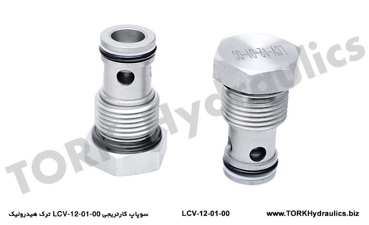 سوپاپ کارتریجی LCV-12-01-00 ترک هیدرولیک, Клапан гидравлический картриджный LCV-12-01-00