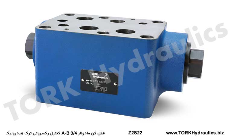 قفل کن مادولار 3/4 A-B کنترل رکسروتی ترک هیدرولیک, Modüler kilit 3/4 A-B Rexroth kontrol Tork Hidrolik#Modullås 3/4 A-B Rexroth kontroll Tork Hydraulikk