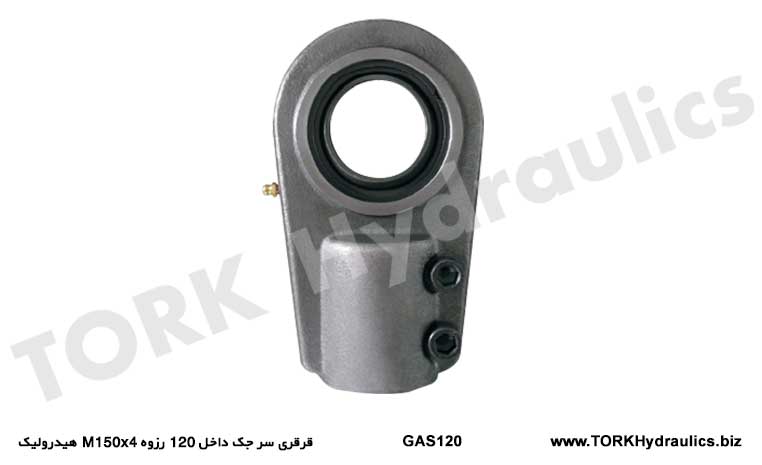 قرقری سر جک داخل 120 رزوه M150x4 هیدرولیک, Шкив домкрата внутри 120 резьба M150x4 гидравлический