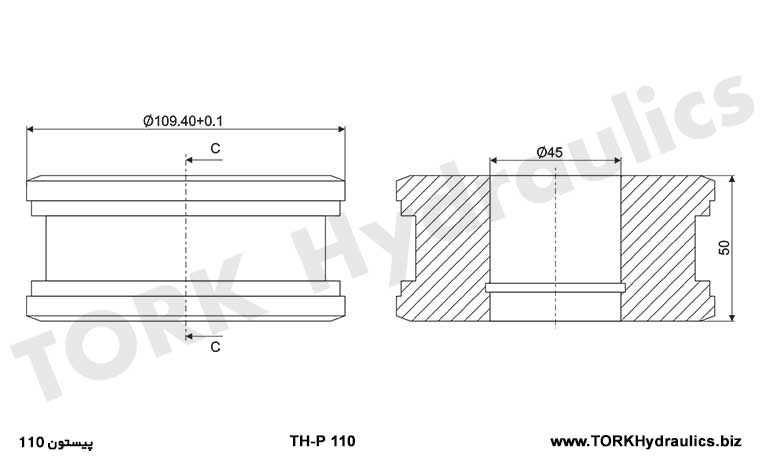 پیستون 110 جک هیدرولیک, Piston 110 hidrolik kriko