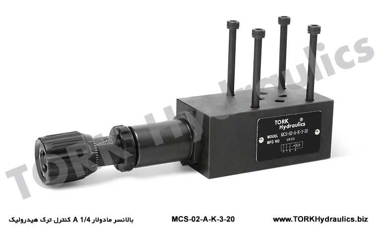 بالانسر مادولار 1/4 A کنترل ترک هیدرولیک, Hidrolik AKIŞ BÖLÜCÜLER