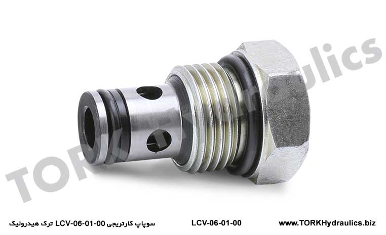 سوپاپ کارتریجی LCV-06-01-00  ترک هیدرولیک, Kompakt hidrolik katriç Çek Valf