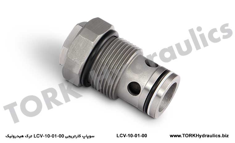 سوپاپ کارتریجی LCV-10-01-00 ترک هیدرولیک, Cartridge Çek Valf