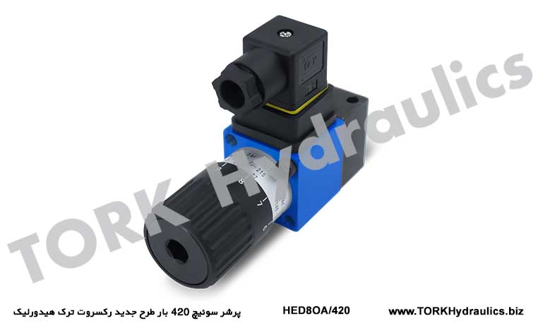 پرشر سوئیچ 420 بار طرح جدید رکسروت ترک هیدورلیک, HED 8 rexroth Tipi Basınç Şalterleri