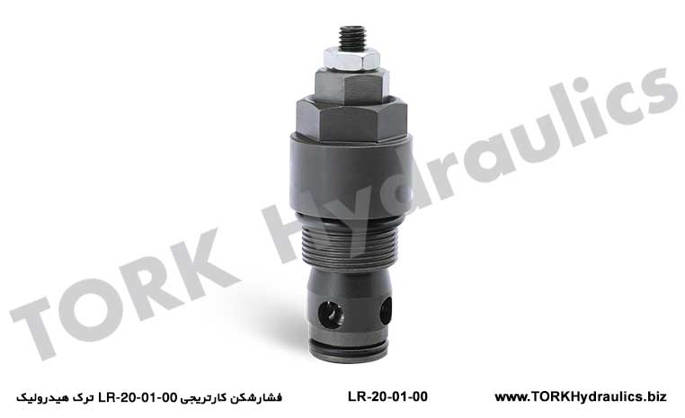 فشارشکن کارتریجی LR-20-01-00 ترک هیدرولیک, hidrolik Cartridge Direkt Uyarılı Basınç Emniyet Valfleri