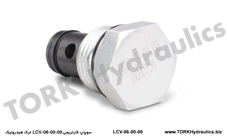 سوپاپ کارتریجی LCV-06-00-00 ترک هیدرولیک, katriç Çek Valf